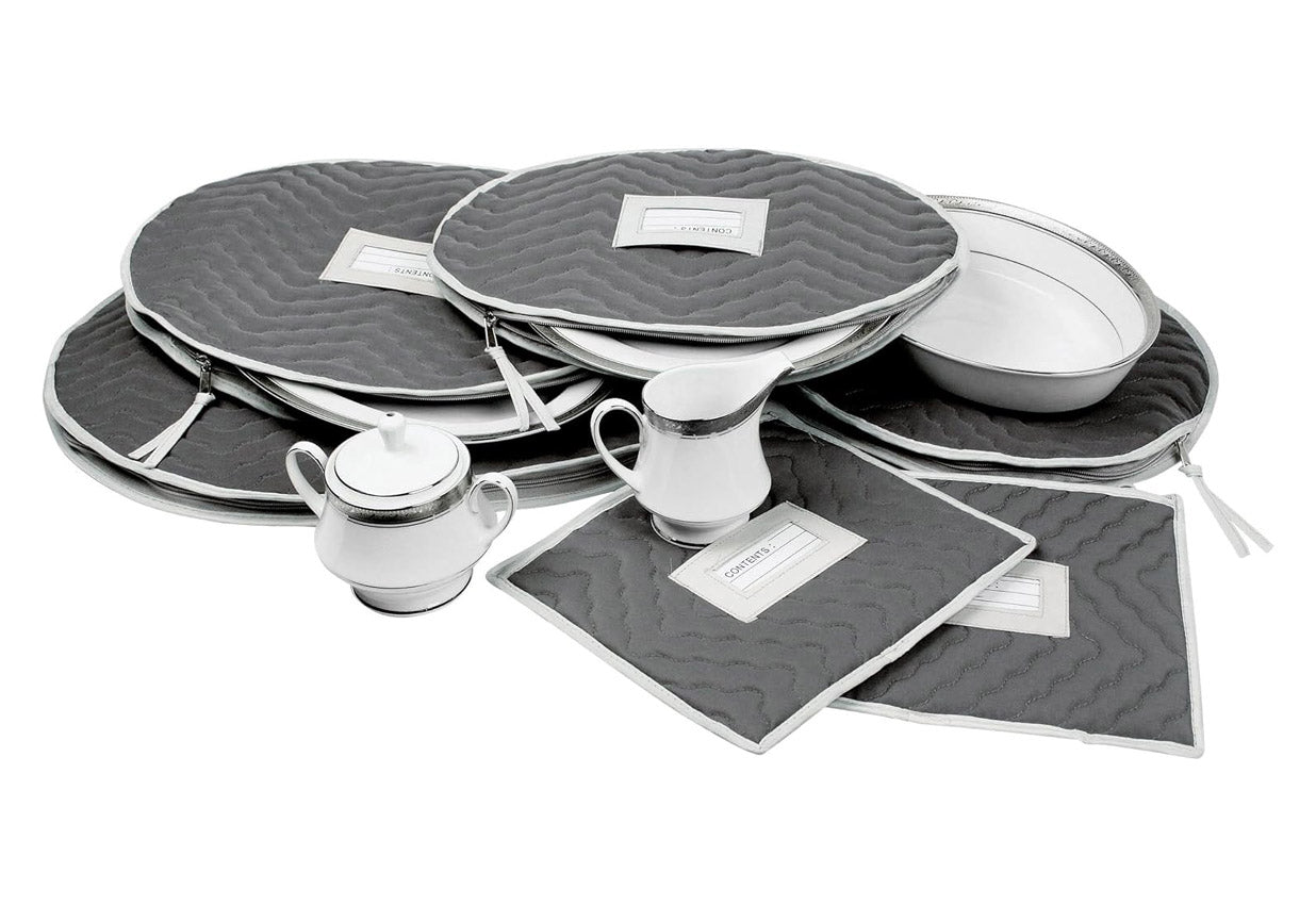 Microfiber Quilted Accessory Storage Cases