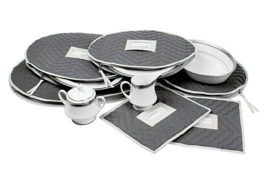 Microfiber Quilted Accessory Storage Cases